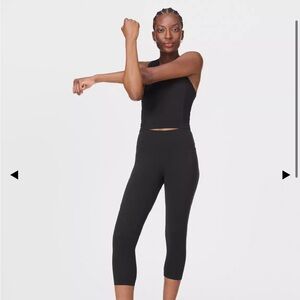 Sweaty Betty Power Cropped Workout Leggings $90 MSRP Size M NWT